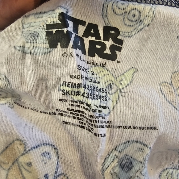 Multi-Coloured Torrid Women's Stars Wars Mid-Rise Cotton Cheeky Panty - Picture 3 of 9